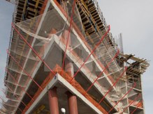 Наши работы. Улавливающая сетка